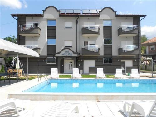 Villa MILSA Half Board i Pool Soko Banja stan na dan u ulici Prevalac kod parka Banjica sa bazenom restoranom parkingom